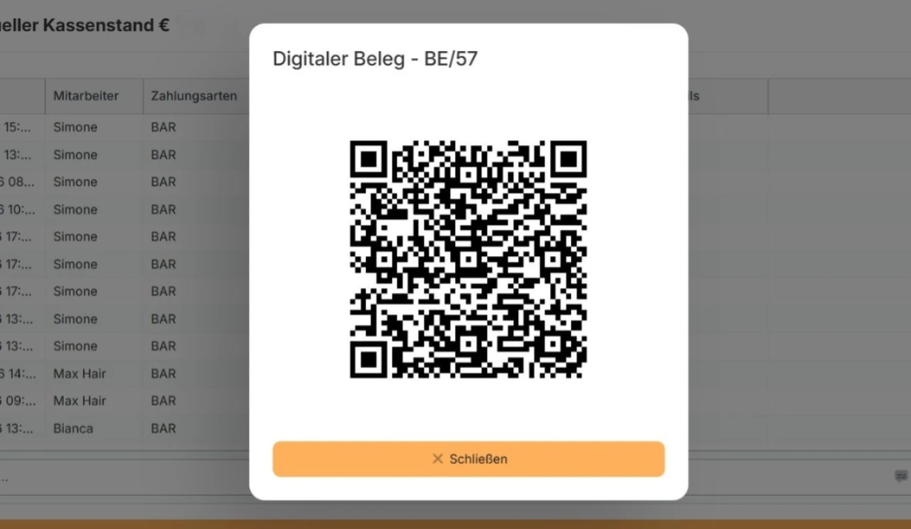 Digitaler Kassenbon