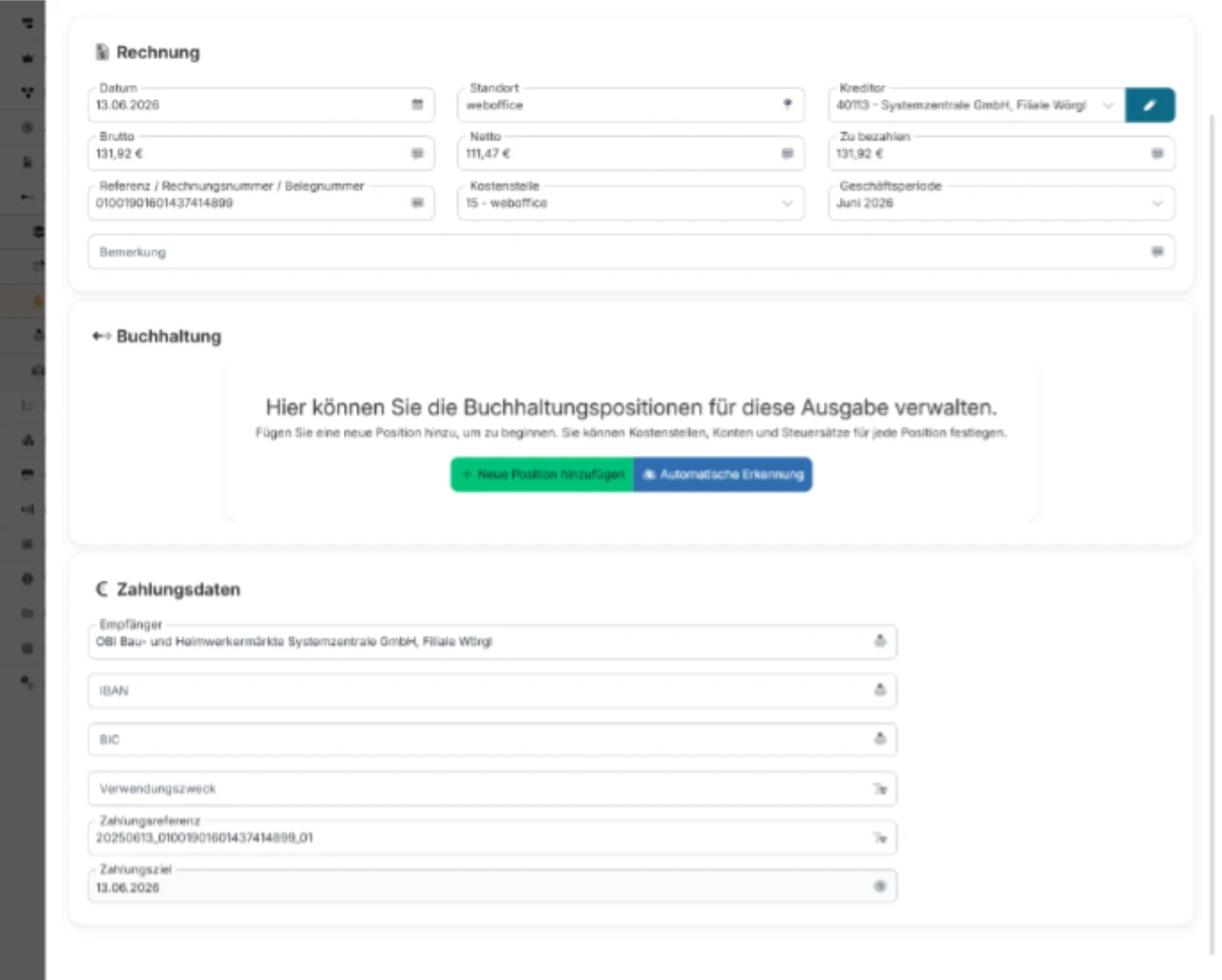 *Daten digital sammeln*

und einfach verwalten