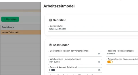 Zeiterfassung